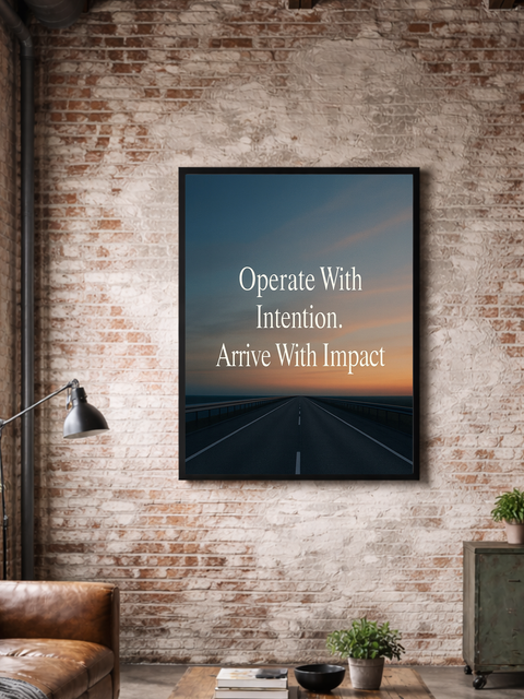 Operate With Intention